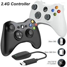 Xbox360 콘솔 용 게임 컨트롤러 2.4G 무선 게임 패드 PC 제어 Microsoft Xbox360Slim 비디오 컨트롤러 Windows7/8/10 컴퓨터