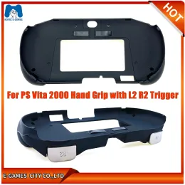 Cases Hand Grip Handle Joypad Stand Shell Case Protector with L2 R2 Trigger Button For PSV 2000 PSV2000 PS VITA 2000 Slim Game Conso