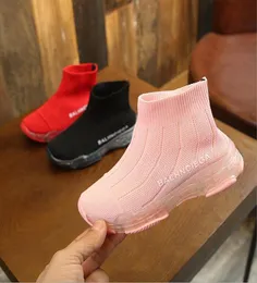 Fashion Baby Kids Shoes Socks Boots Children SlipOn Casual Flats Speed Trainer Sneakers Boy Girl HighTop Running Shoes2216090