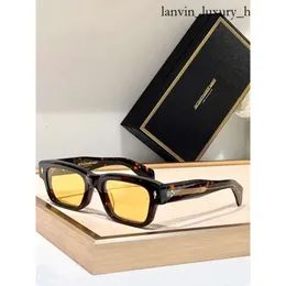 JACQUES MARIE MAG JEFF Sonnenbrille für Damen Marke Handgefertigte klobige Plattenrahmen faltbare Brille Luxusqualität Designer Sonnenbrille Herren Saccoche Trapstar 2673