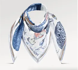 Designer Classic Pattern Shawl Silk counter Scarves Luxury Fashion Handle Bag Scarves Bandana square Bandeaus Headband Luxurious Pashmina Wraps Multi M77662 2605