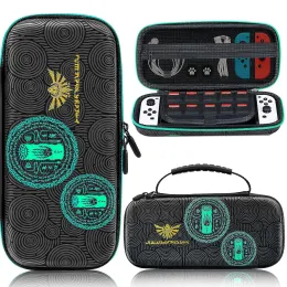 Borse che trasportano custodia compatibile con Nintendo Switch/OLED Zelda Teact of the Kingdom portatile da viaggio portatile Shell Carry Game Bag Game