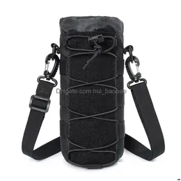 Outdoor Bags Sports Tactical Molle Pouch Water Bottle Bag Hydration Pack Assat Combat Camouflage No11-671 Drop Delivery Outdoors Dhox2