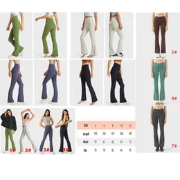 2024 Дизайнерские расклешенные леггинсы для йоги для женщин. Мягкие эластичные брюки с высокой талией. Брюки для тренировок. Активные брюки. Высокоэластичные модные спортивные повседневные брюки с карманами.