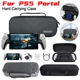 Bags Portable Travel Carrying Case For PS5 Portal Storage Bag Handheld Game Console Protective Hard Cover For PlayStation 5 Portal
