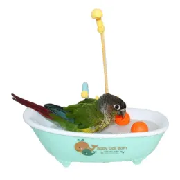 Vogelbäder, Vogelbadewanne, Pool für Dusche, Vogelbad, Brunnen, Innenpapagei, automatische Badebox, multifunktionale neue Vogelbadewanne, Vogel