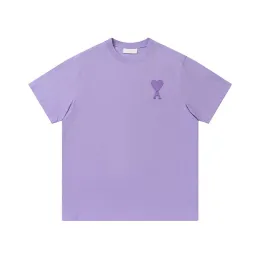 SS New Miri Tees Rundhalsausschnitt Love Towel besticktes Paar Kurzarm-T-Shirt für Männer und Frauen Freizeitsport Dünne lose vielseitige halbärmelige T-Shirts Kleidung#777