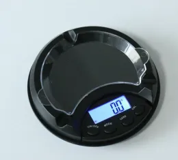 Partihandel AshTray Weight Scale Digital Electronics Balance Hushållsmycken Scales Kitchen LCD Display ZZ