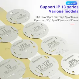 プロのハンドツールセットメカニック10PCS UFOスチールステンシルLCDスクリーン保護iPhone 11 12 13 Mini Pro Max IC Polishing Popup