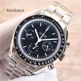 Luxury Speedmaster Sport Womens Watch transparent men Designer watches Back omig moonswatch high quality chronograph montre luxe with box P9SN
