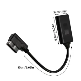 AMI MMI MDI Adaptador compatível sem fio Aux Cabo automático para AUDI Q5 A5 A7 R7 S5 Q7 A6 L A8L2008-2012