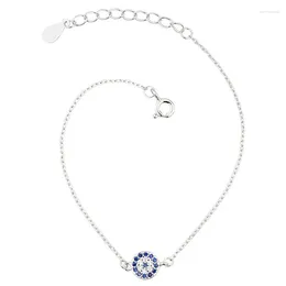 Link pulseiras moda turco olho azul mal charme pulseira feminina design criativo personalidade retro estilo simples