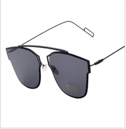 Lightweight sunglasses European and American reflective street sunglasses tide glasses7256115