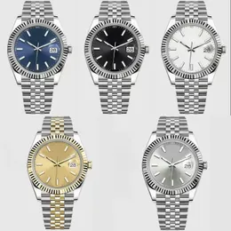 orologio automatico datejust orologi da donna d'affari calendario di alta qualità 41mm montre de luxe cinturino in argento placcato moda orologio da donna firmato delicato SB027 B4