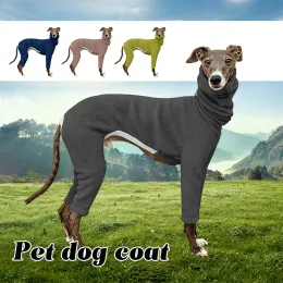 Rompers Turtleneck Pet Dog Clothes Jacket Whippet Italian Greyhound Dog Winter Stretch Olalls Pullover Jumpsuit for Big Dogsコスチューム