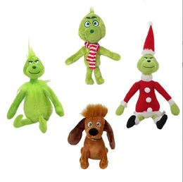 Nuova bambola di peluche mostro verde Bambolina mostro verde cane Natale regalo di compleanno per bambini