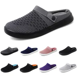 Scarpe da passeggio da donna estive slip-on con cuscino in rete Nero Rosa Viola Pantofole con plateau GAI Sneaker sportiva da donna con zeppa