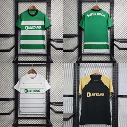 Sporting CP 23 24 Lisboa Futbol Formaları Cr Home Blue Lizbon Özel Jovane Sarabia Vietto 2023 2024 Maillot Jersey Sporting Clume de Futbol Gömlek Erkek Çocuk Kiti