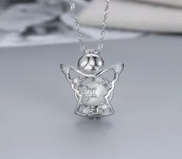 Tomada de fábrica S925 Sterling Silver Star Pingente moda criativa Pentagrama estrela pérola gaiola Colar DIY fabricante de jóias WMPD4059584