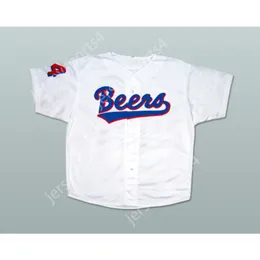 Baseketball Trey Parker Joe Cooper 44 Milwaukee Beers Baseball-Trikot genäht