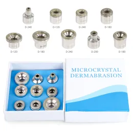 Urządzenia Factory Cena Diamond Microdermabrazion Dermabrazion Wskazówki dotyczące filtru stali nierdzewnej 9pcs dla maszyny do dermabrazji