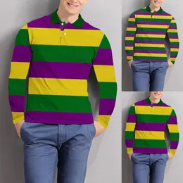 Freizeithemden für Herren Mardi Henley Langarmhemd mit geknöpftem Revers Colorblocking Ton in Ton Tops History T Spandex Herren