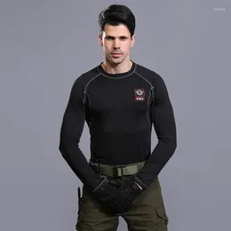 Utomhusjackor Sports Ranger Tactical Long Sleeve Quick-Tork tight Wicking Underwear