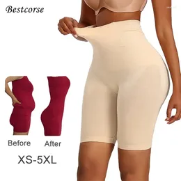 Kvinnors shapers xs korta faja kropp shaper plus size sömlös formkläder kvinnor mage kontroll hög midja trosor platt mage smalare