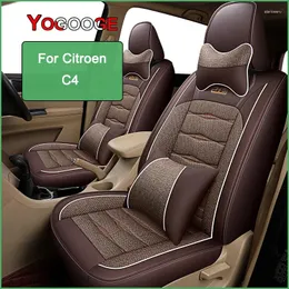 Autositzabdeckung Yogooge Cover für Citroen C4 Auto Accessoires Interieur (1seat)