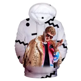 Singer Yung Gravy 3D -tryck överdimensionerade kvinnor/män hoodie tröja y2k streetwear hiphop pullover hooded jacka casual tracksuit