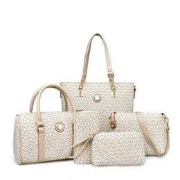 Rosa Sugao Designer-Handtasche für Damen, Einkaufstasche, 5-teiliges Set, hochwertige PU-Lederhandtasche, Modetaschen, Messenger-Umhängetasche, Umhängetasche299a