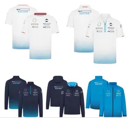 2024 new F1 racing T-shirt spring and autumn men and women's team sweatshirt with the same custom
