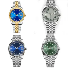 DateJust 도금 금 시계 캘린더 레이디 시계 고품질 41mm 패션 Montre De Luxe Stainless Strap Woman 디자이너 시계 홀리데이 선물 섬세한 SB027 B4