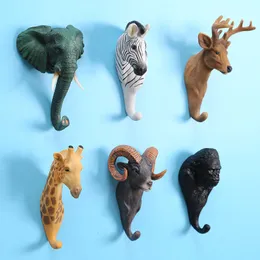 The factory sells American Animal hook wall decoration wall hanging personalized pendant home decoration three-dimensional resin crafts 220609