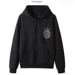 Amirs bluzy Amires Am Hoodies Amiie Floral Mały świeży wzór Sweter z kapturem na mężczyznach dla mężczyzn moda 581