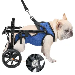 Ausrüstung Big Wheel Hunderollstuhl für Hinterbeine, verstellbare Mobilitätshilfen für behinderte Haustiere, Hundebeinstütze und Hüftstütze, anpassbar