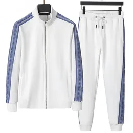 Luxury designer Mens Tracksuits Fashion Brand Men Suit Spring Autumn Men Jacket add Pants Sportswear Casual Style Suits Classic sports set
