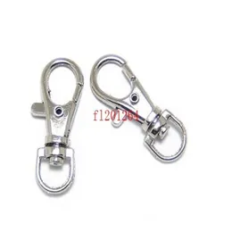 3 8cm Nikel Kaplama Anahtar Halkalar Istakoz Clasps Clips Snap Hooks Anahtarlık Anahtar Halkası Metal Anahtar Tutucu 1000 PCS LOT224F