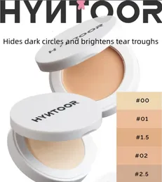 Hyntoor korektor 100 punktów kremowy profesjonalista dla oczu zakrywający ciemne kółka pod oczami długotrwałe kosmetyki twarz makijaż 240219