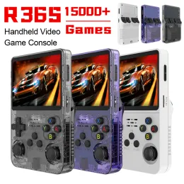 Gracze R36S Retro Handheld Console Game Console Linux System 3,5 -calowy IPS Ekran R35S Porable Pocket Video z kartą 64 GB