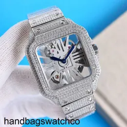 Diamond Carteers Top Watch Automatic Mechanical Movement Men Watches 398mm Waterproof Bracelet Sapphire Business Wristwatch Stainless Steel 904l Montr Ldsj zc