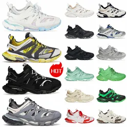 Casual Mens Designer Shoes Women Track 3 3.0 Trainers Triple White Black Tess.S. Gomma Leather Nylon Mesh spårar Trainerbalencaigas 1: 1 löpare Big Size 35-46 Sneakers