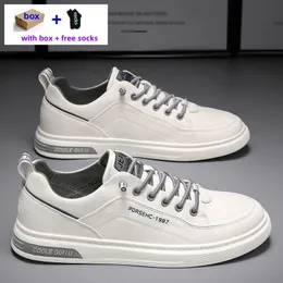 Homens sapatos casuais respirável branco tênis moda condução andando tênis para masculino skate mens desogner caminhada sapato preto ao ar livre treinadores esportivos item 1987