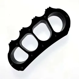 Window Finger Tiger Breaking Fist Set per autodifesa e camminata notturna su strada Bella auto portatile legale EDC a quattro fori non metallici 510443