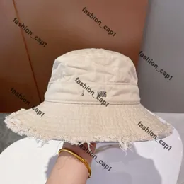 Designer Hat Casquette Jacquemes Cap Bucket Hat Summer Washing Big Brim Fisherman Hat Holiday Burr Sling Sunscreen Sunshade Hat Jacquemes Jacquemly Jacquemu Hat 86