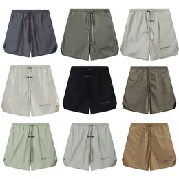 Nuovo designer FOG Essentialsfelpe Asciugatura rapida Nylon riflettente Uomo Maglioni Pantaloncini da spiaggia a quadretti Pantaloncini essenziali Pantaloni da uomo