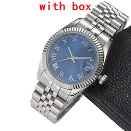 DateJust 36mm 41mm 손목 시계 남성 디자이너 시계 스테인레스 스틸 스트랩 Montre Luxe Waterproof Automatic AAA 시계 Luminous SB024 B4