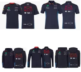 2024 New F1 Racing Jersey Summer 남성 및 여성의 짧은팔 티셔츠 동일한 맞춤형