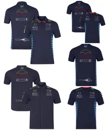 Summer New Short-sleeved F1 Team 2024 T-shirt Racing Suit for Men and Women Mens Casual Quick-drying Clothes