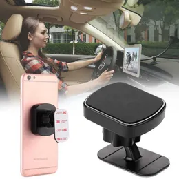 Car Holder 1Pcs Black Universal Car Magnetic Air Outlet Bracket Auto Mobile Phone Holder Mount Stand 5*4.2cm Cell Phone Holder For CarL2402